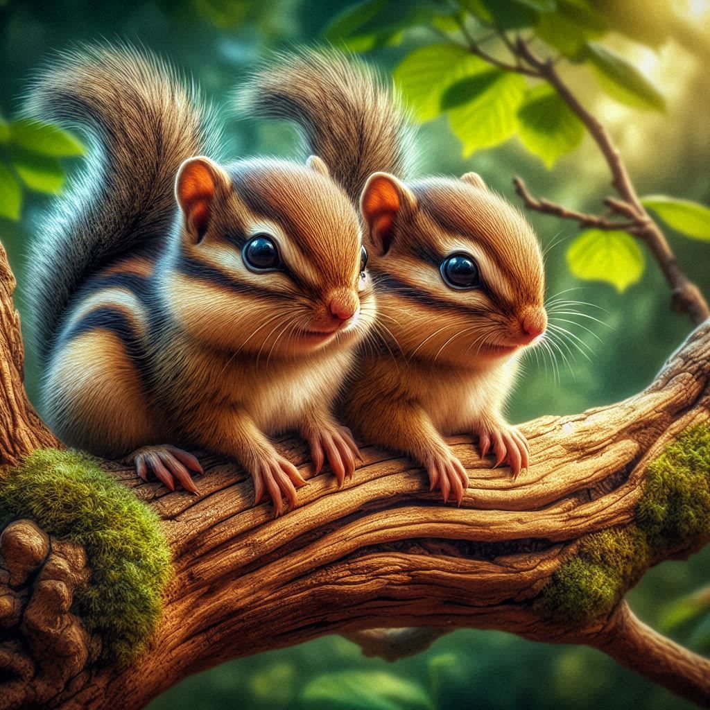 Two Chipmunks