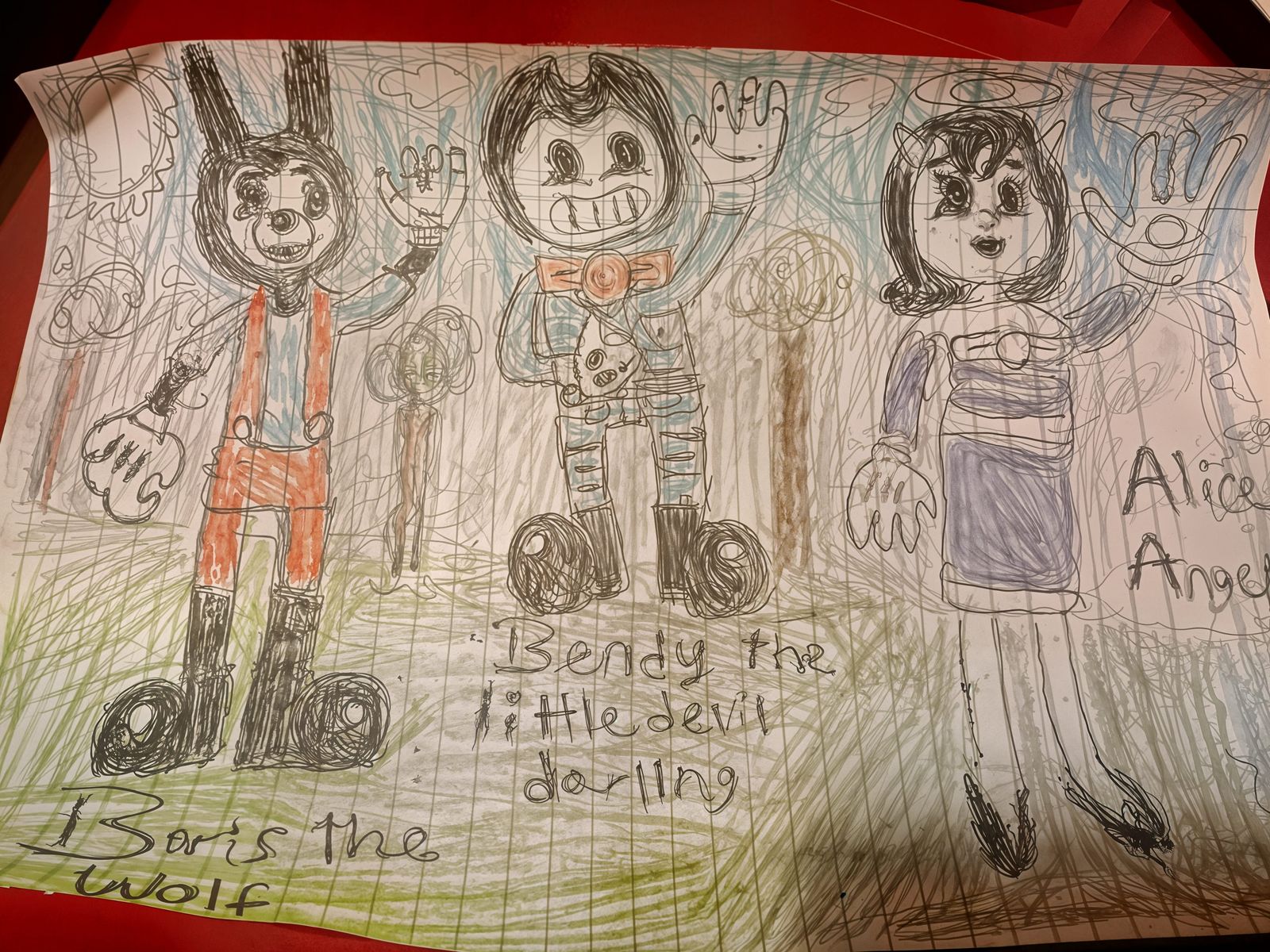 Bendy the little ink machine