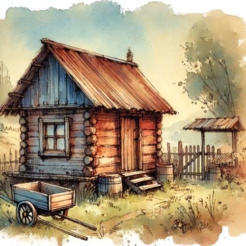 Rustic shack