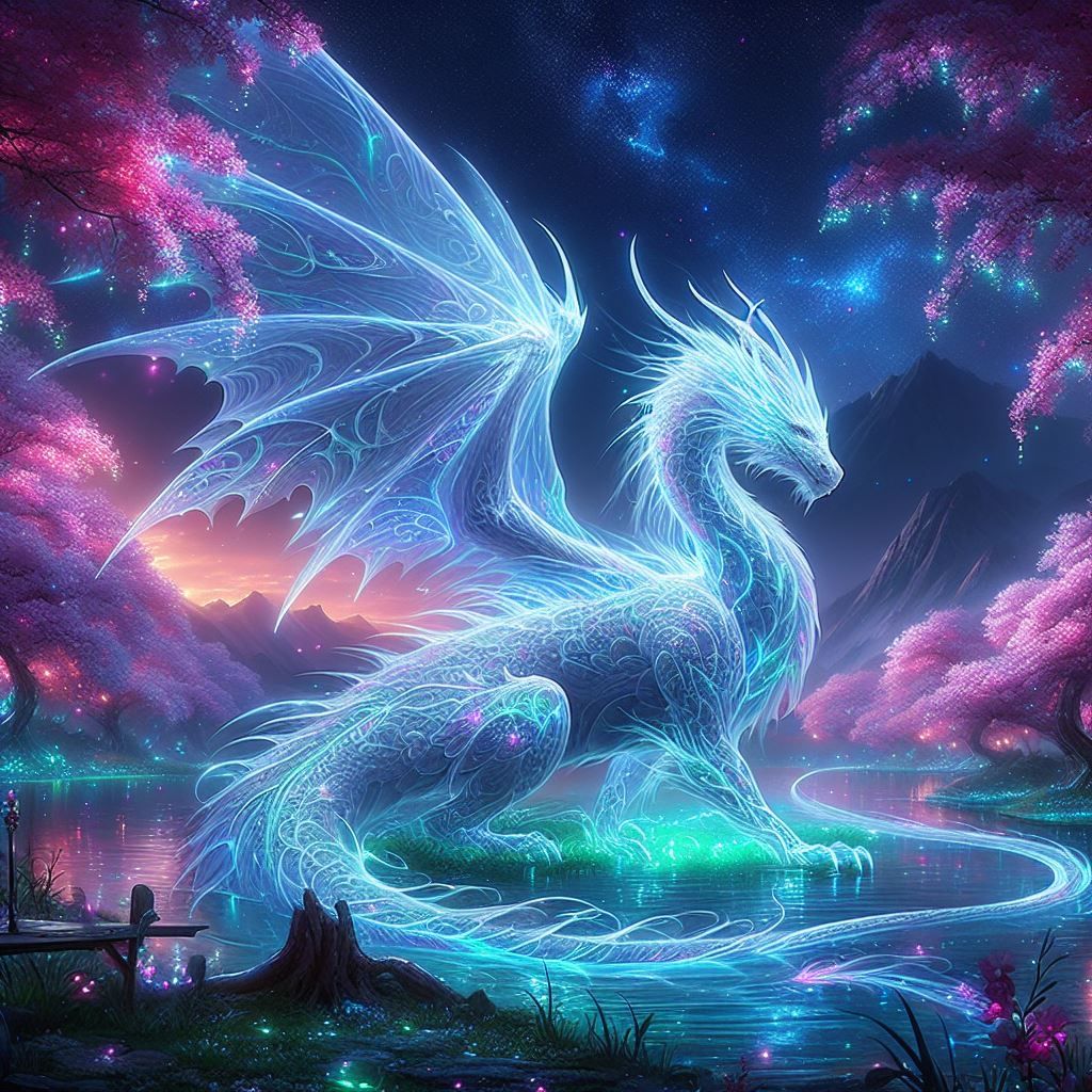 Ethereal Ghost Leviathan - AI Generated Artwork - NightCafe Creator