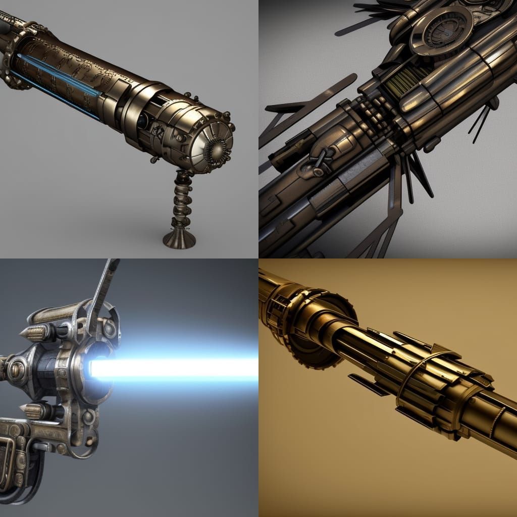 steampunk lightsaber