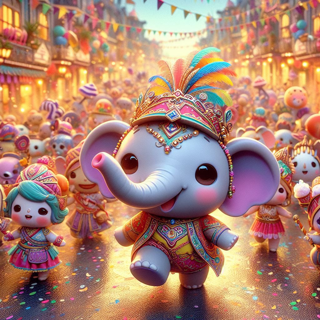 Tiny Pachyderm Parade