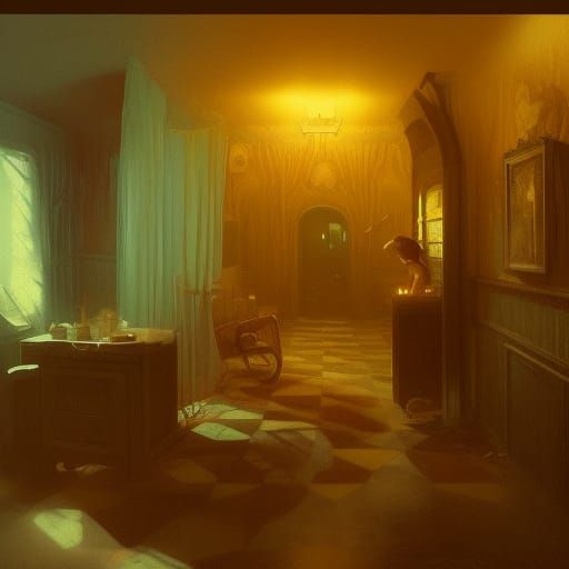creepy motel