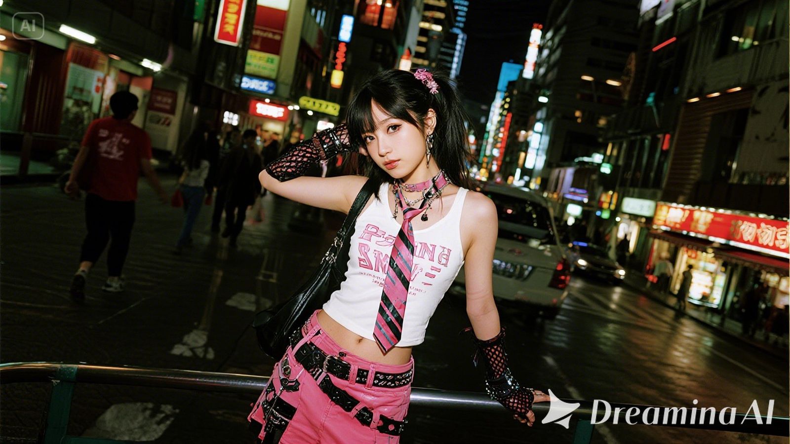 punk gyaru style of okinawa, shibuya and harajuku