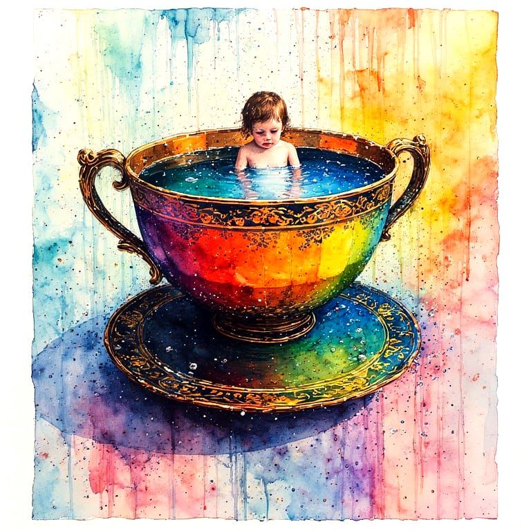 Don't Want to Bathe Here!