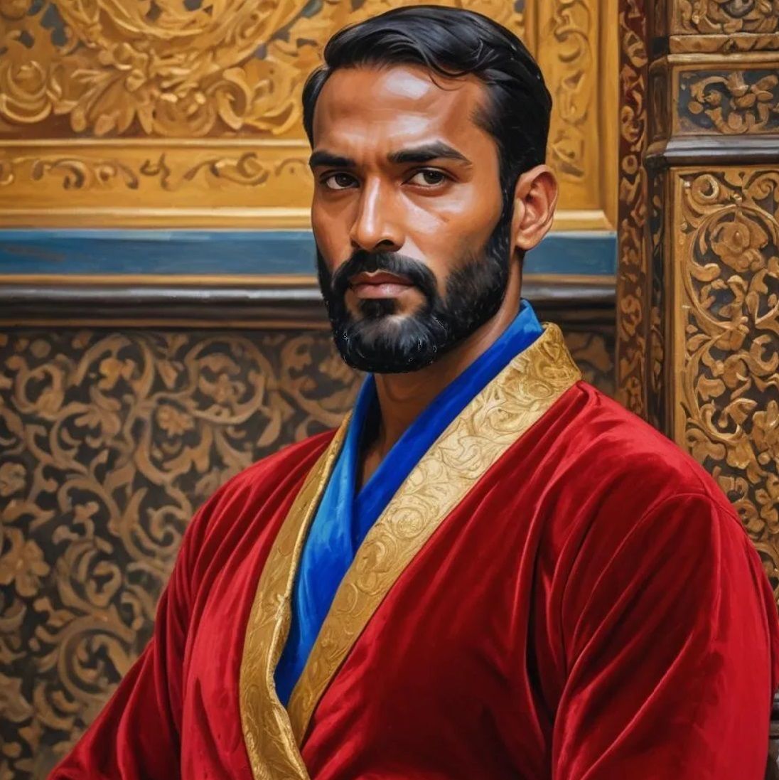 Habīb Fuād  · حبيب فؤاد  ·  a handsome bearded nobleman