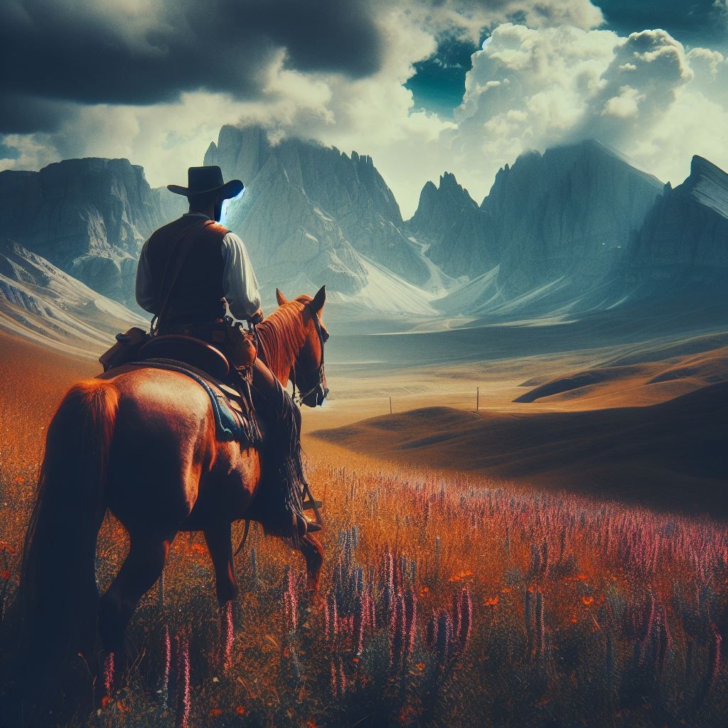 God is everywhere but I think he likes the mountains best.