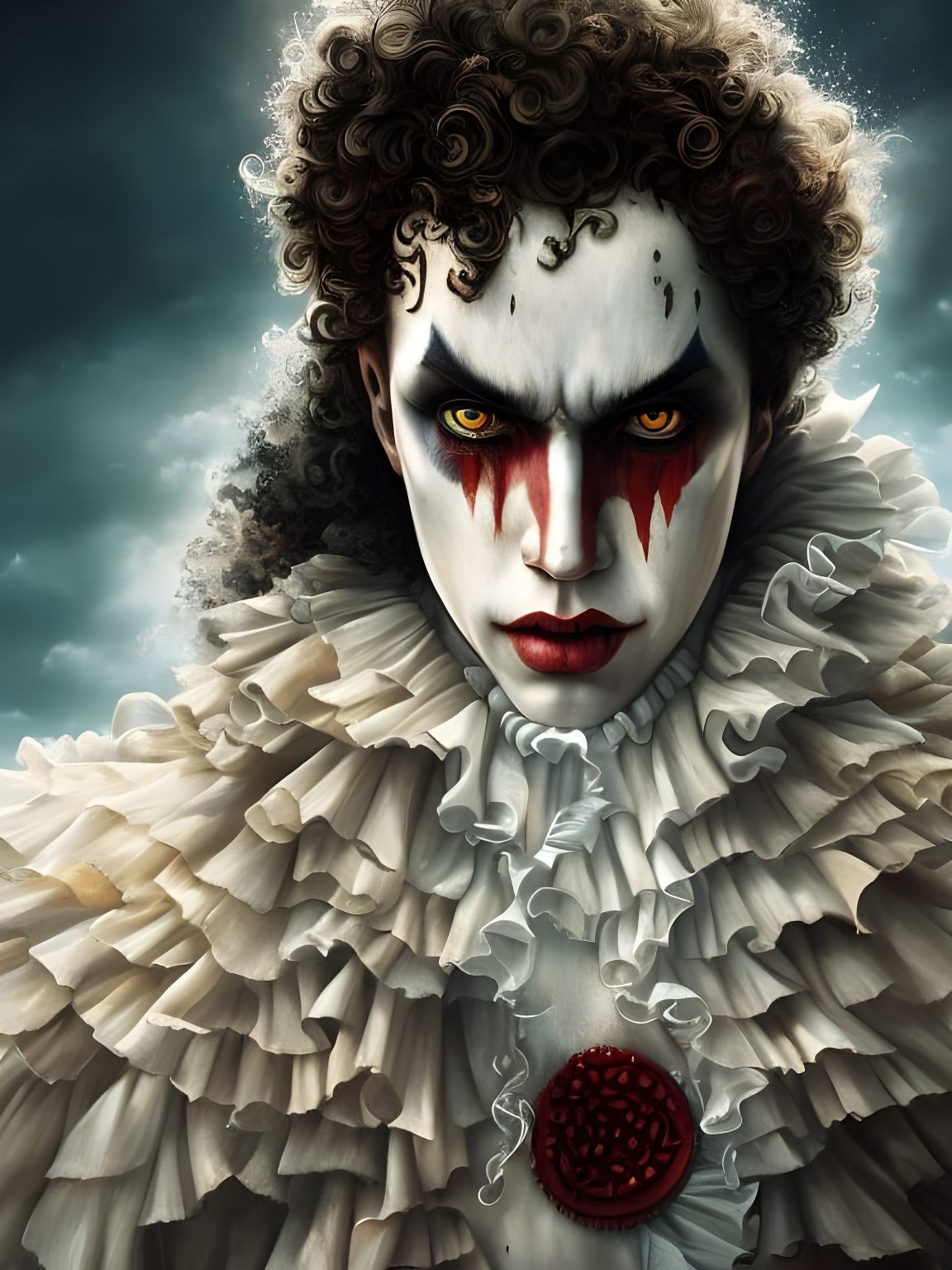 Portrait of a Clown #2  by @ASisko