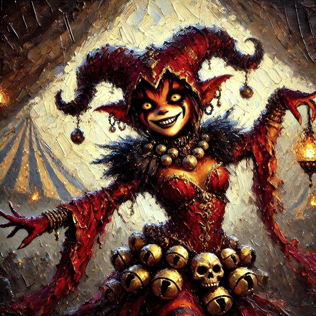 Harlequina Belladrix, Trickster Queen