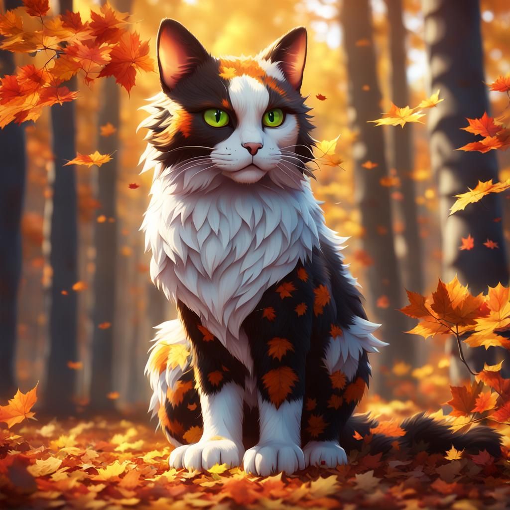 🍁Mapleshade with green eyes🍁