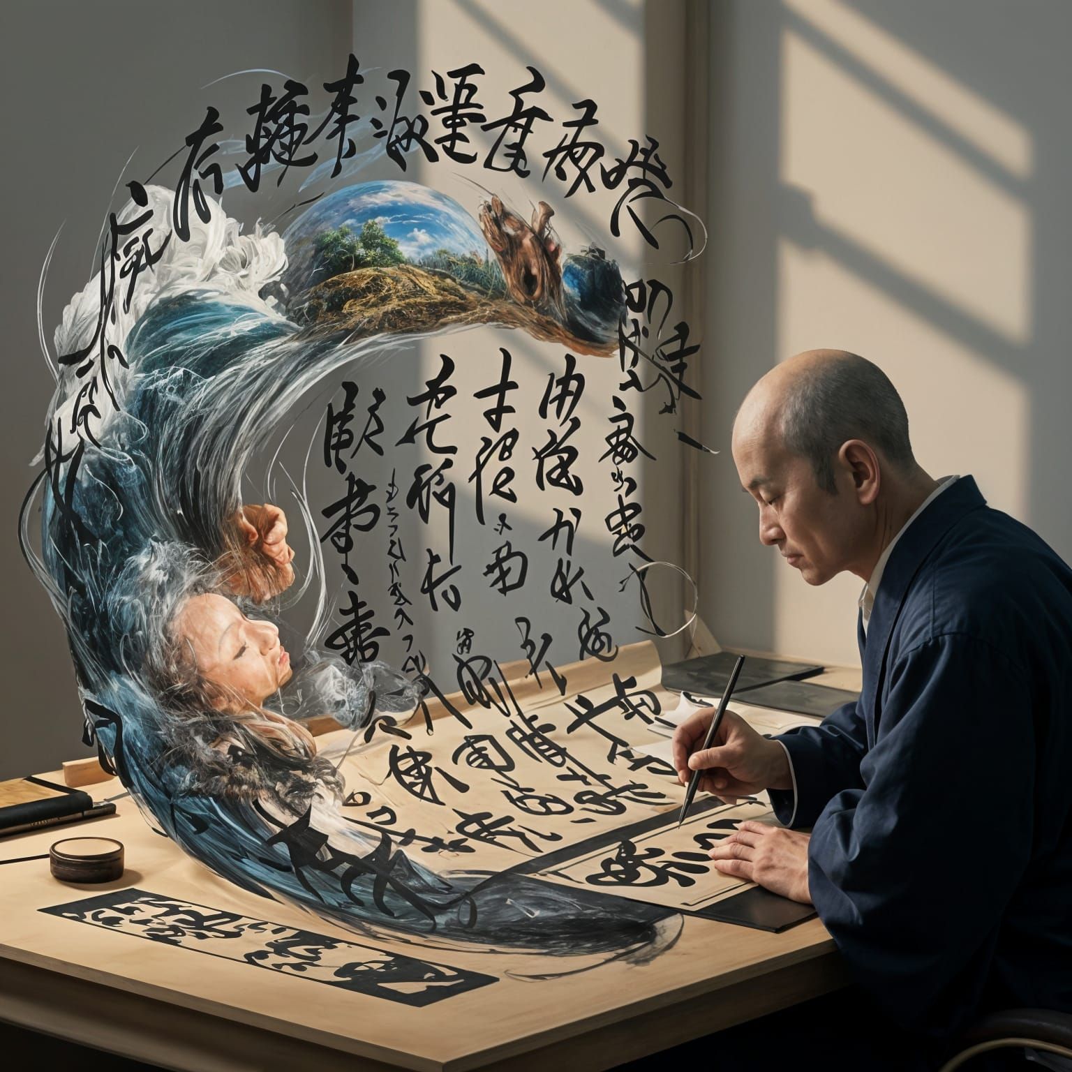 Master Calligrapher   by @UpstandingCitizen