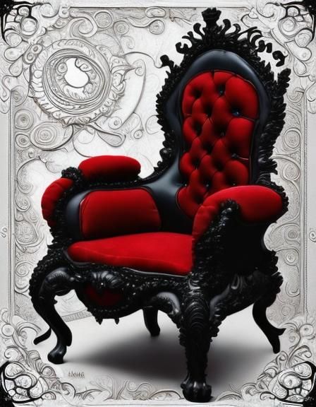 Rococo-Horrorcore LoRA SD8v Example 