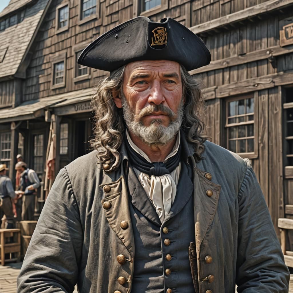 Sea Captain Ashore, 17th Century