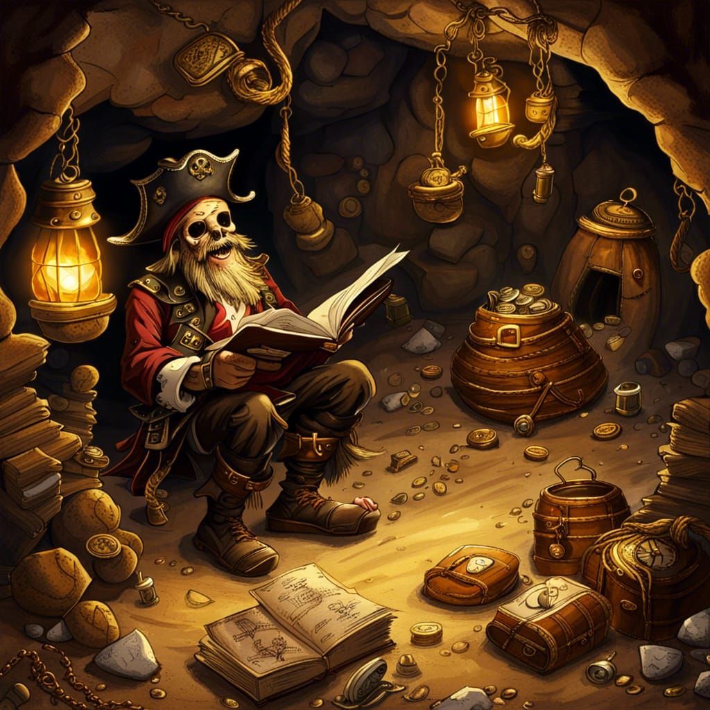 Pirate cove  by @Gwem