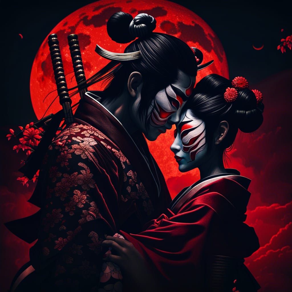 secret love  by @Ai_Create_This