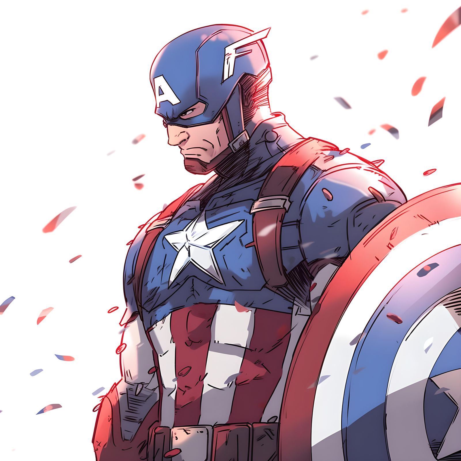 "Man, I've been doing this all day."