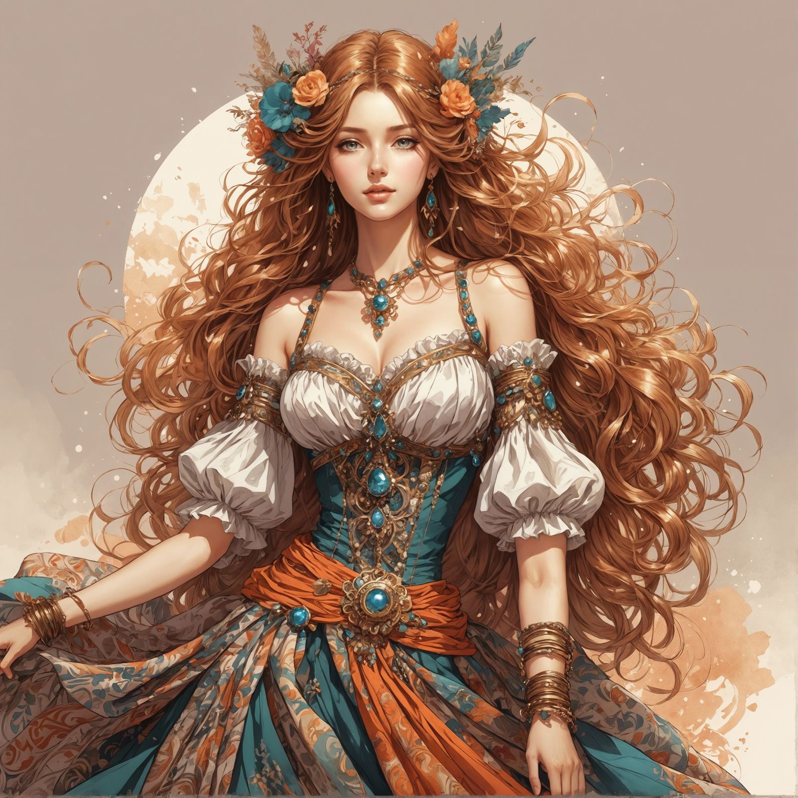 Strawberry Blonde (Creative Upscale)