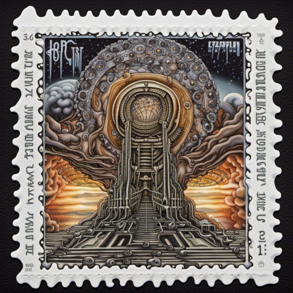 Led zeppelin postage 2025 stamps