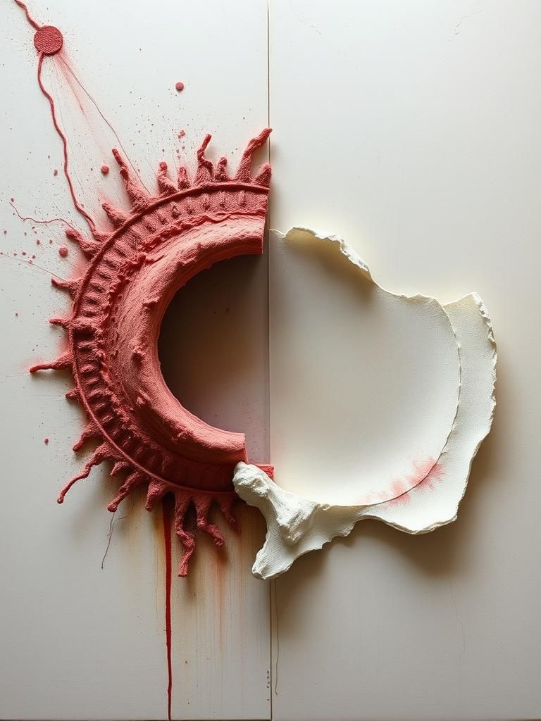 Surrealist Mixed Media Zone in 2.5D Illusion