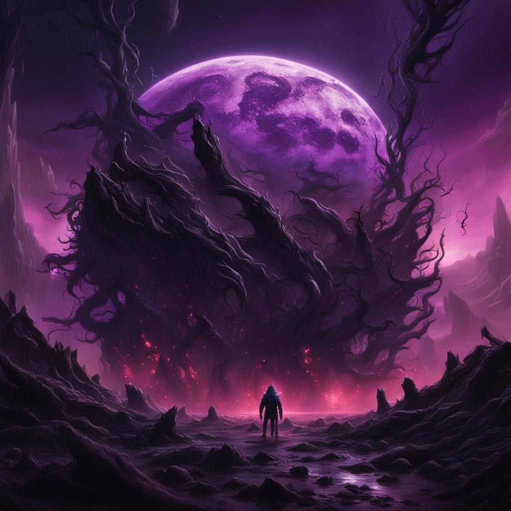 Lovecraftian God Emerges from Lunar Void