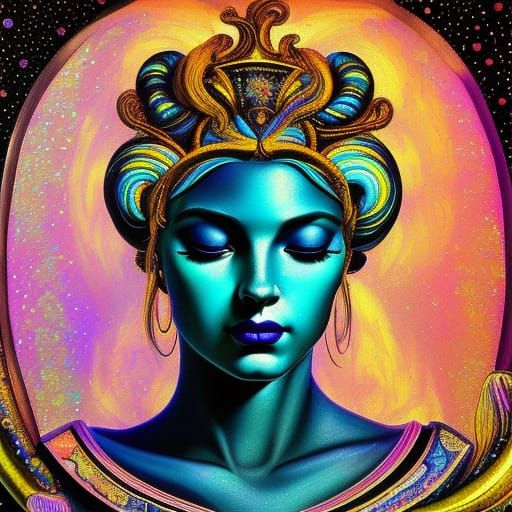 Amphitrite, Goddess of the Sea - AI Generated Artwork - NightCafe Creator