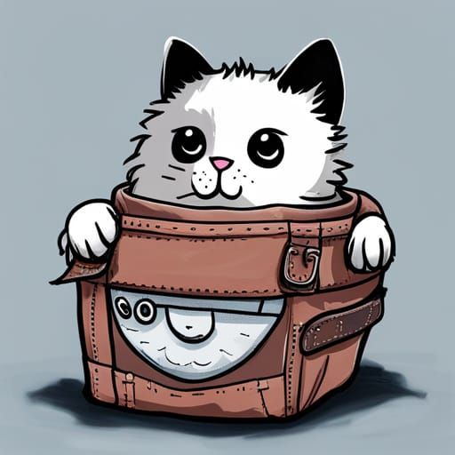 Cute cat SDXL