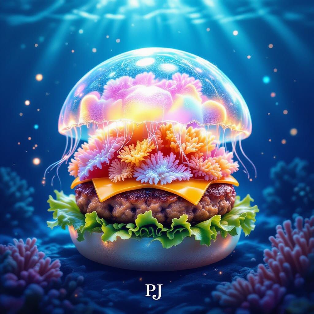Ocean Burger   by @Starloom