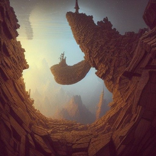 Looking up