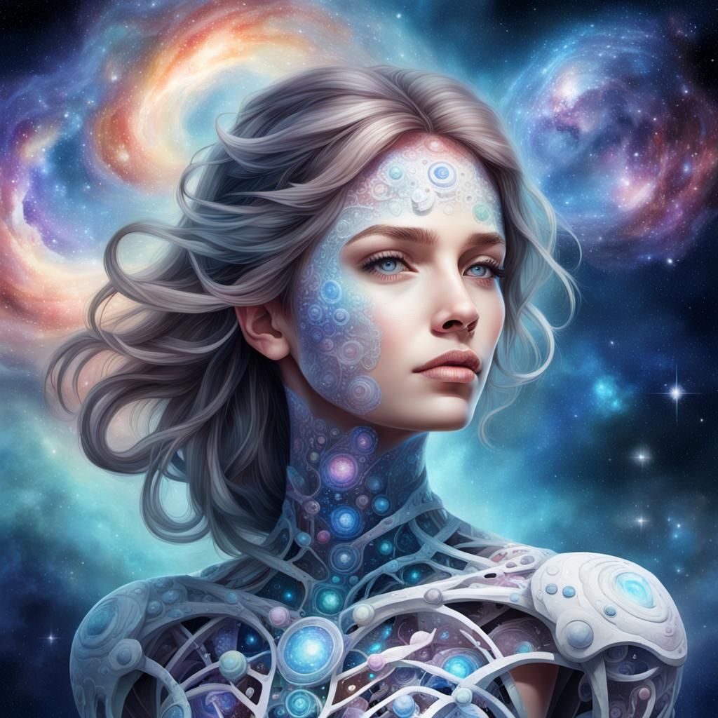 Cyborg beauty..