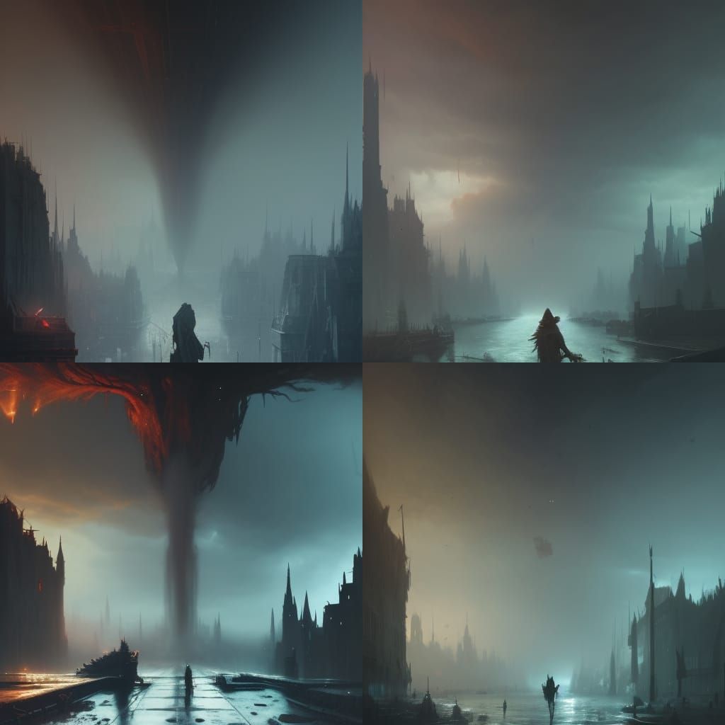 The ugliest day in life a masterpiece, 8k resolution, dark f...