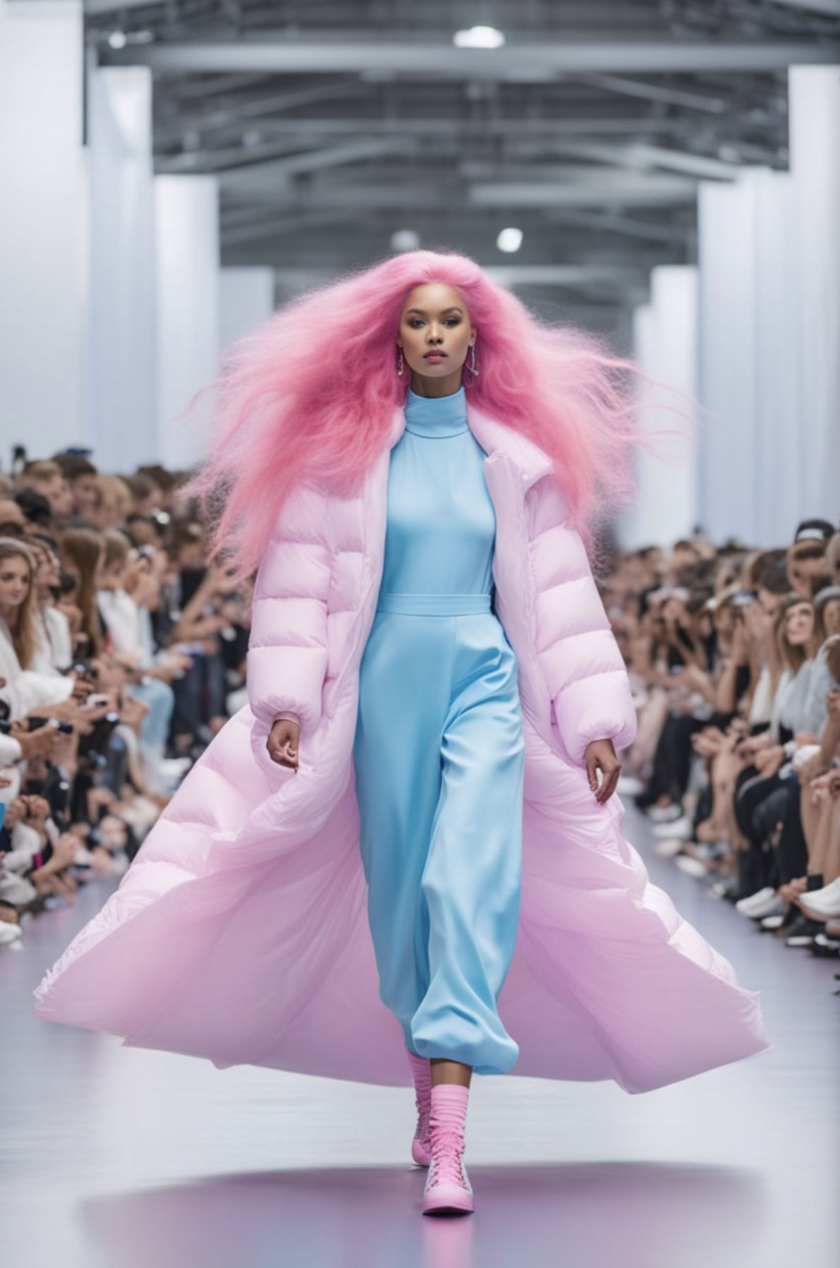 Catwalk-cotton candy