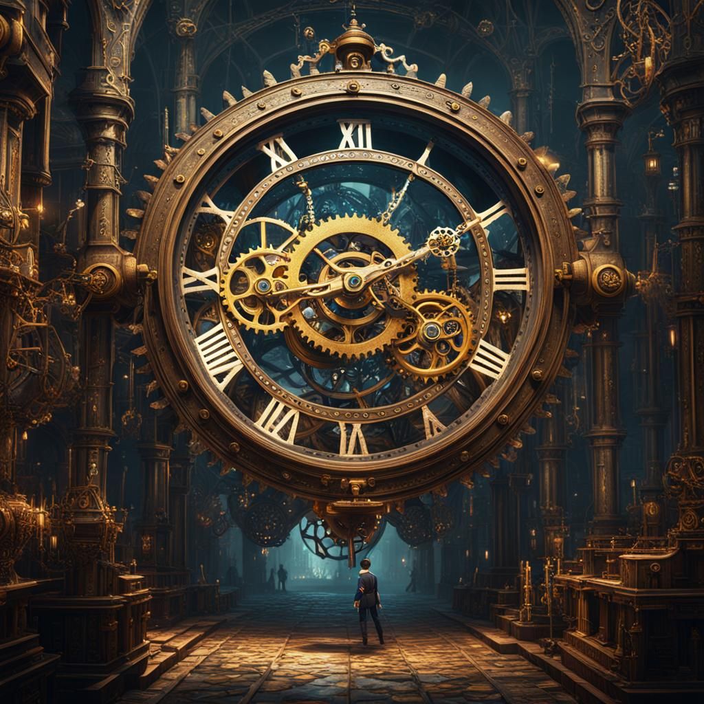 The Clockwork Boy - Ai Generated Artwork - Nightcafe Creator