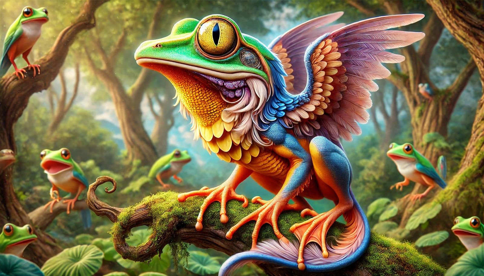 Forest Sprite: The Birdfrog