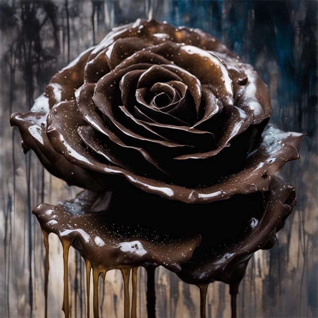 Chocolate Rose In The Rain (1)
