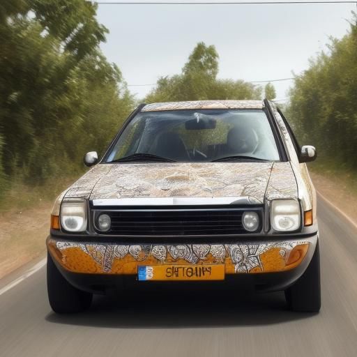 Car <lora:Halloween:1.0>