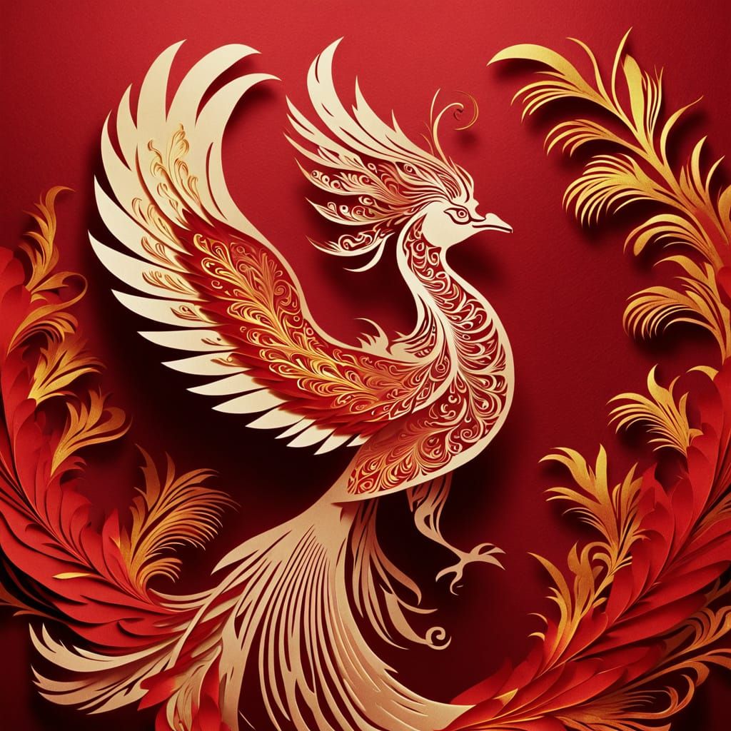 phoenix rising  by @Simulacron3