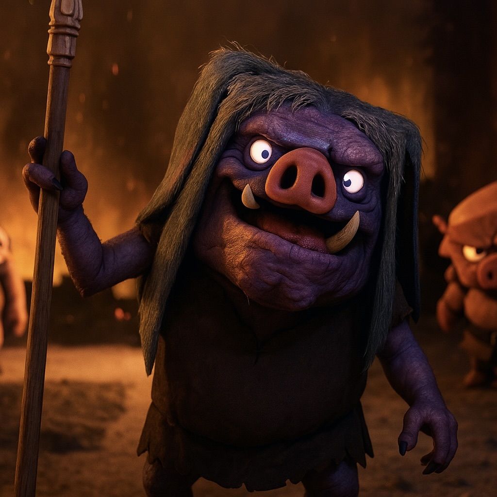 🐷🔥 Małgosha – The Evil Leader of Piglins in the Minecraft Movie