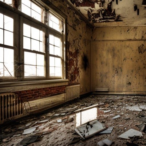 Abandoned schoolhouse