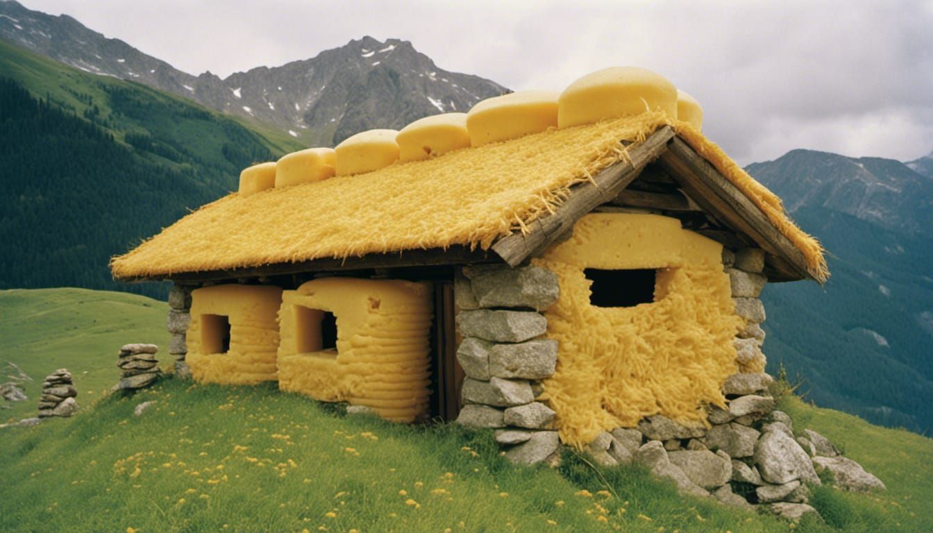 Cheese House AI Generated Artwork NightCafe Creator