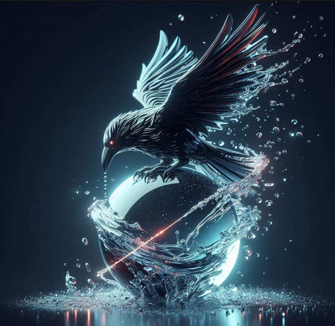 Life water(raven, bad luck)