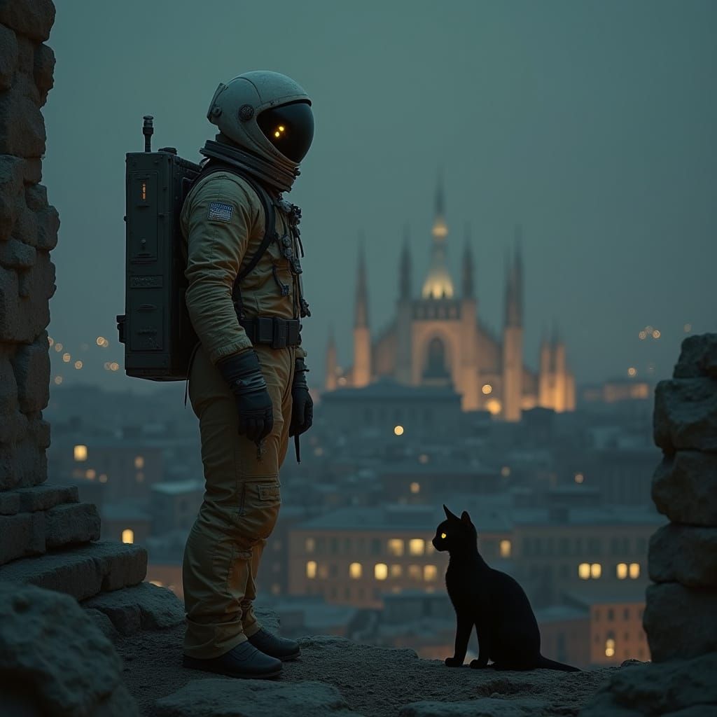 Astrocat  by @Signorina