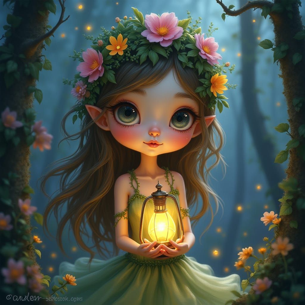 The Lantern Nymph
