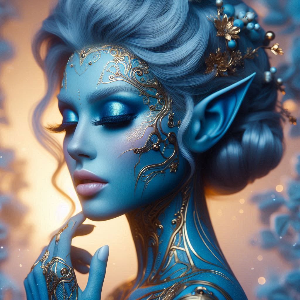 Blue elf