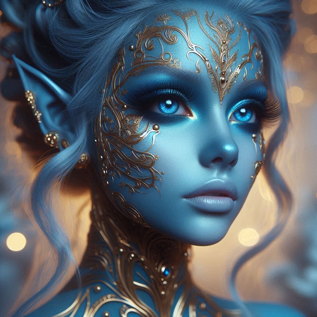 Blue elf