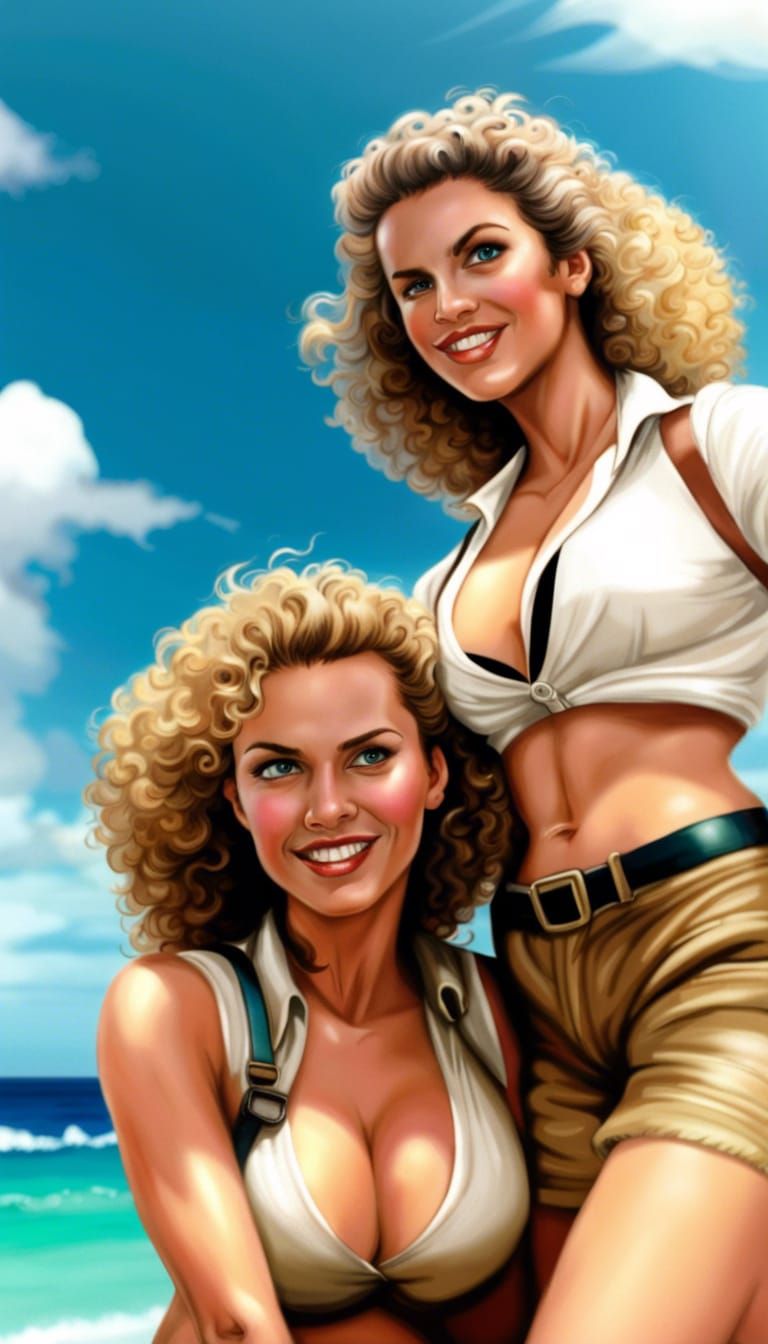 Look at you two... Every shot, a postcard! I'm gonna give yo...