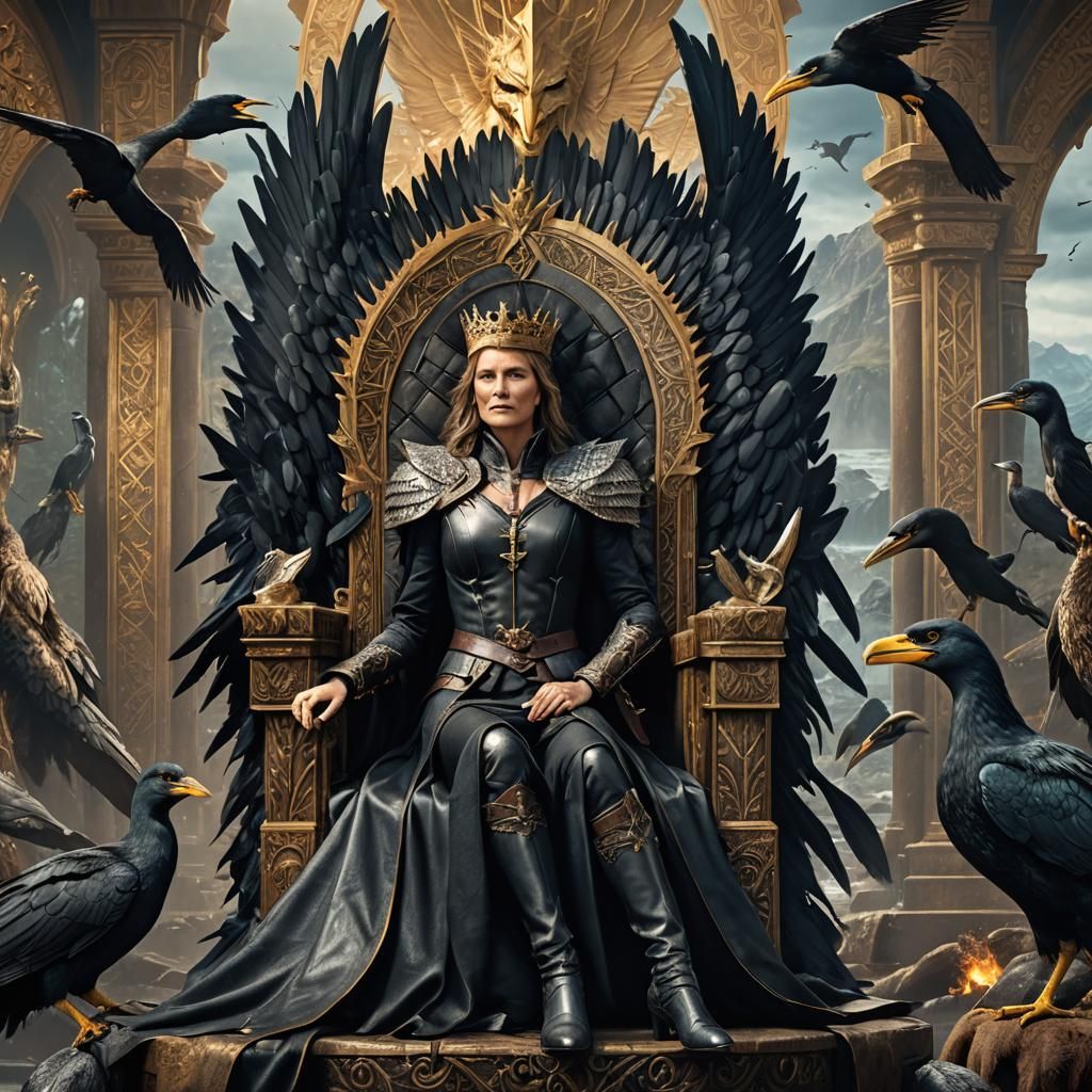 Lucy Lawless dressed in leather is the Queen of New Zealand ...