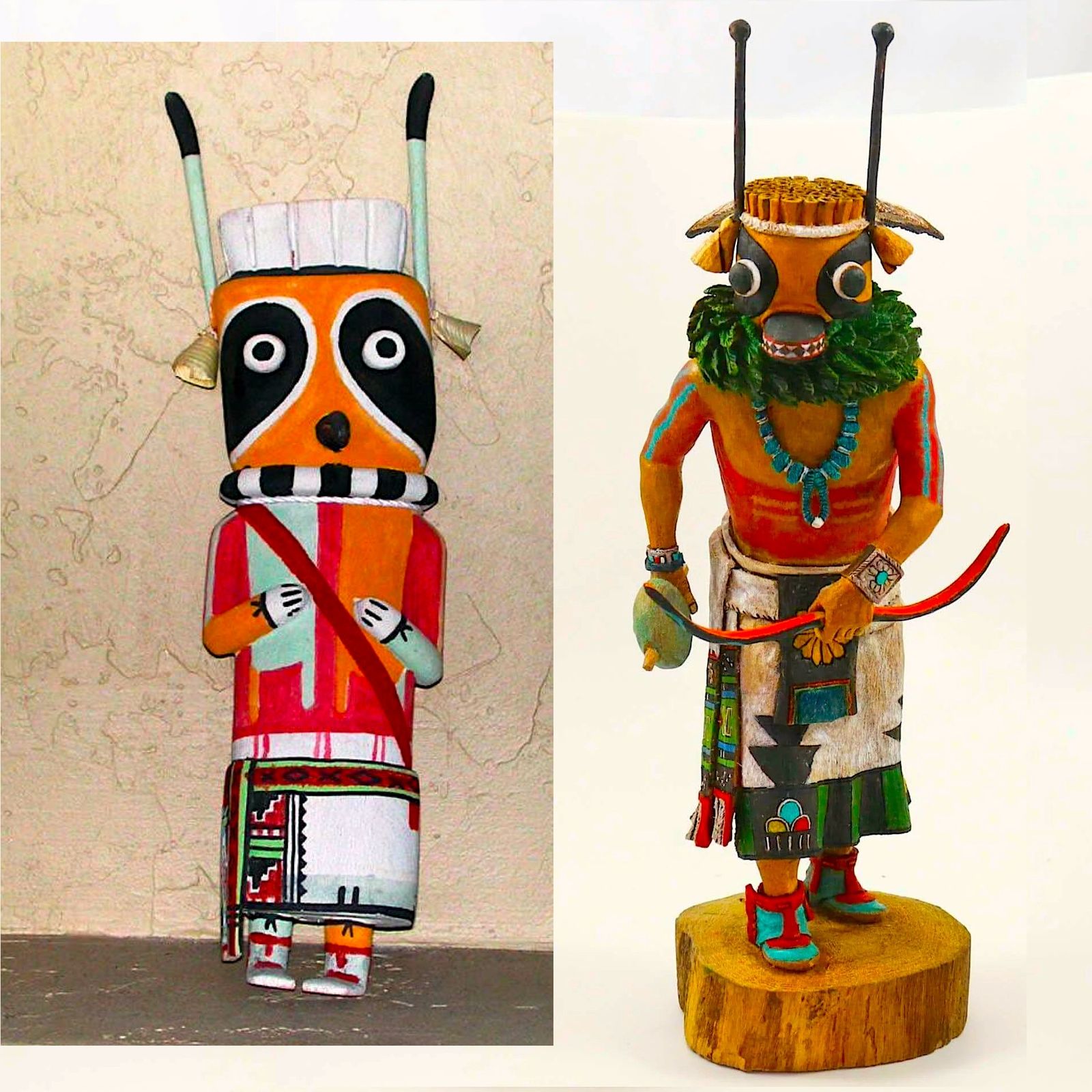 BumbleBee and Honey Bee Kachinas