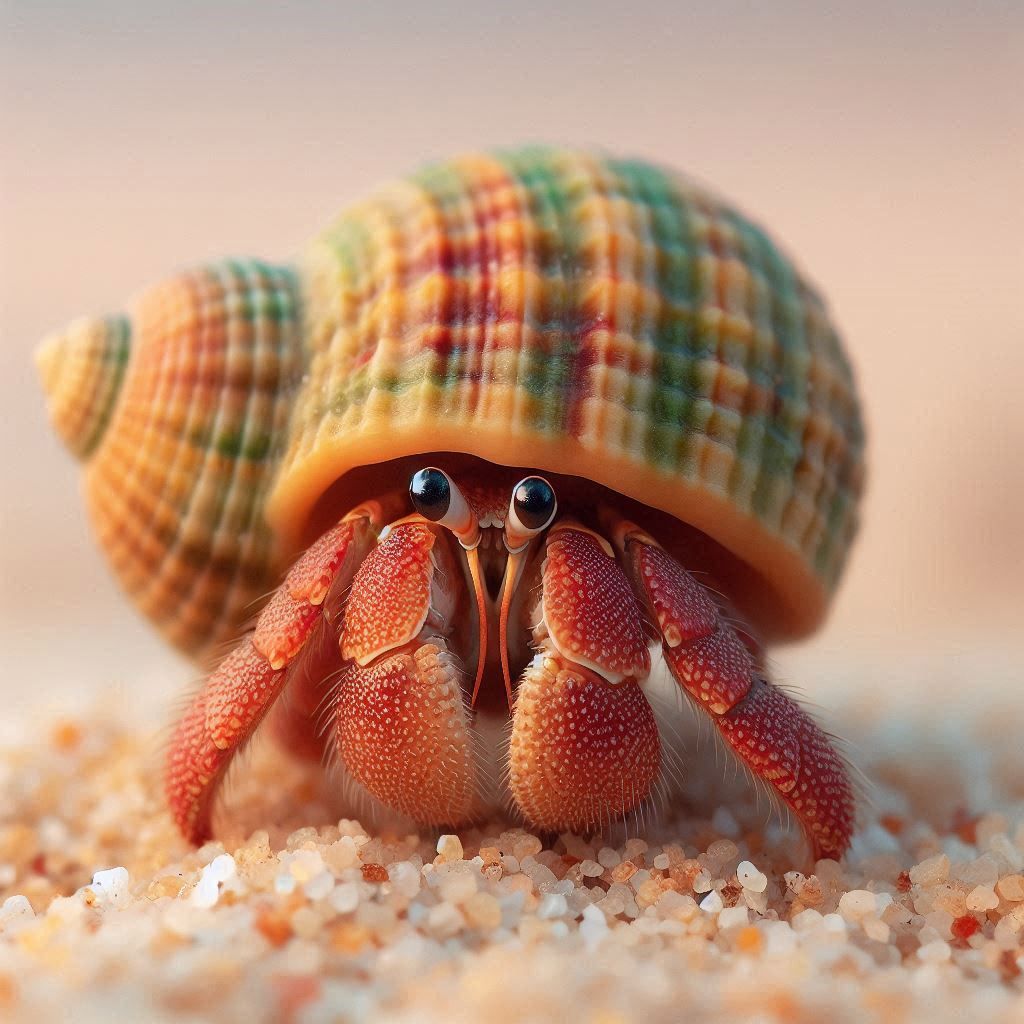 Leroy the Hermit Crab  by @MadHayes