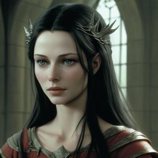 Beautiful Arwen from lotr - AI Generated Artwork - NightCafe Creator