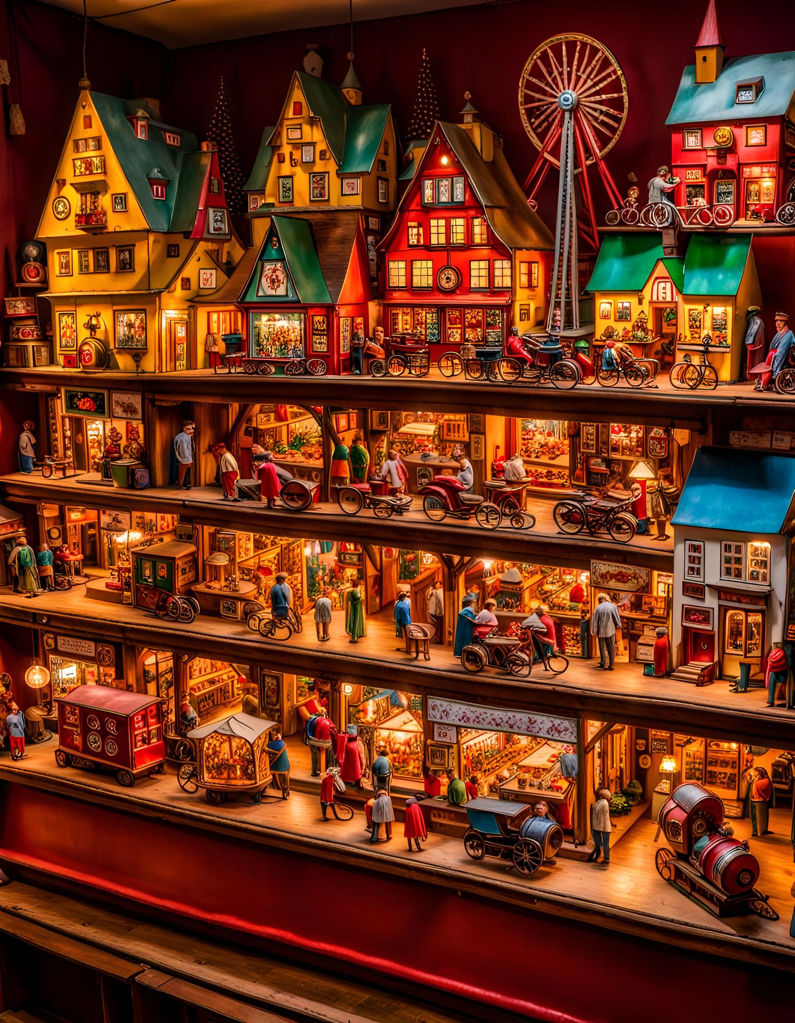 The magic of tin toys  by @MaZZackie